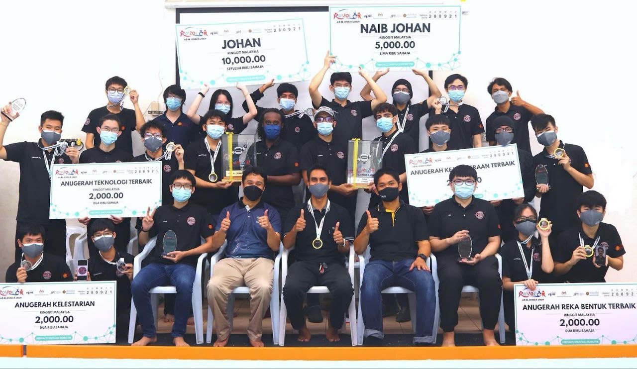 Team at National Robocon 2021